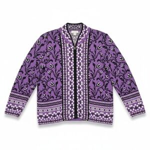 Appleseed's Oslo Cardigan Sweater Large